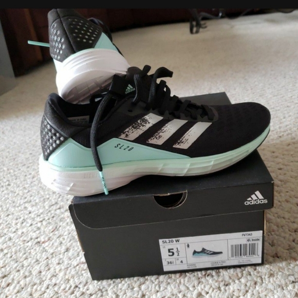 Adidas SL20 Running Shoes Size 5.5 Women's - Picture 3 of 5